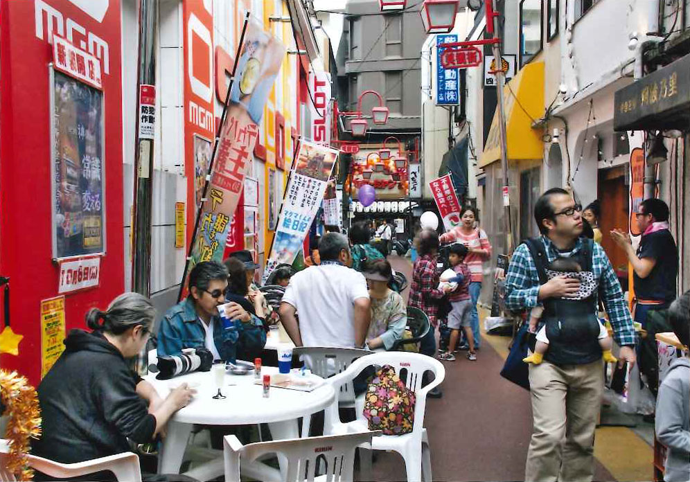 自由が丘女神祭り美観街 ANGEL SQUARE